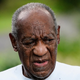 Bill Cosby during a news conference outside his home in Elkins Park, Pa., Wednesday, June 30, 2021.